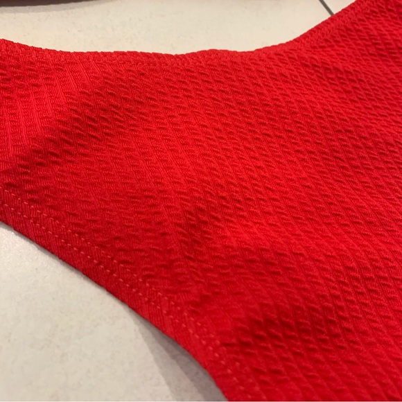 Shein Basics Ribbed Bikini Set Wireless Bra Top & Hipster Bikini Bottom Sz XS - Picture 5 of 9